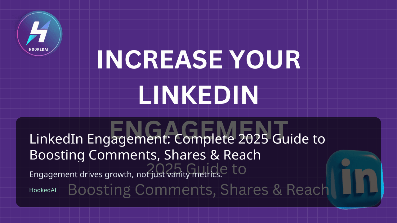 Hooked AI - LinkedIn Engagement: Complete 2025 Guide to Boosting ...