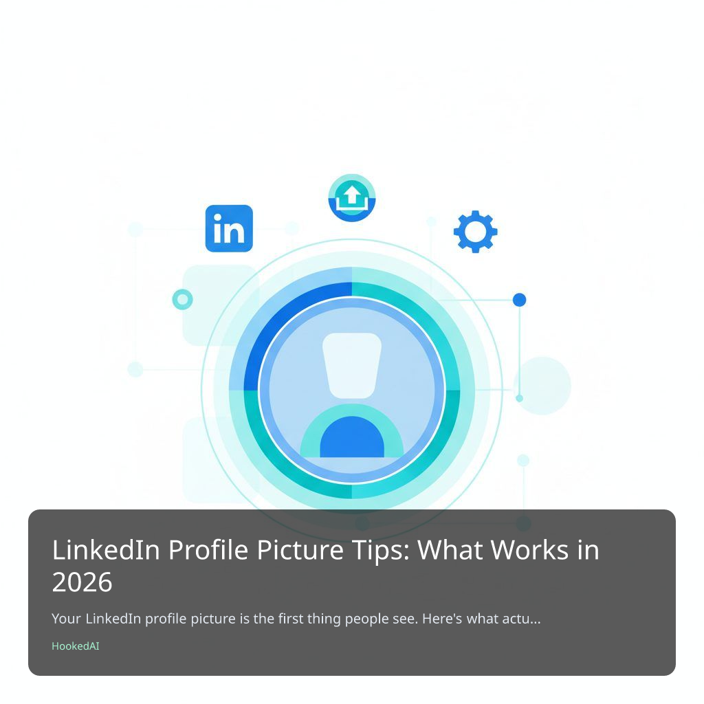 Hooked AI - LinkedIn Profile Picture Tips: What Works in 2026